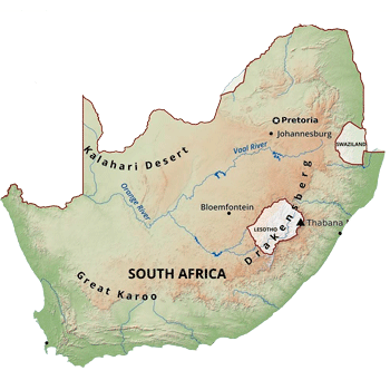mapa-sudafrica mapa sudafrica