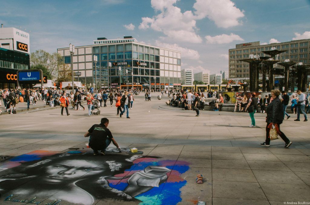 Plaza Alexanderplatz de Berlín