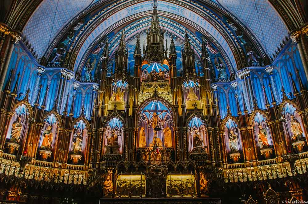 Basilica de Notre Dame, Montreal